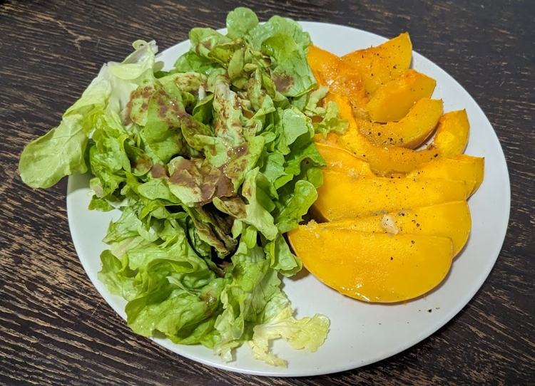 Photo de la recette Butternut au sirop d'érable et aux noix