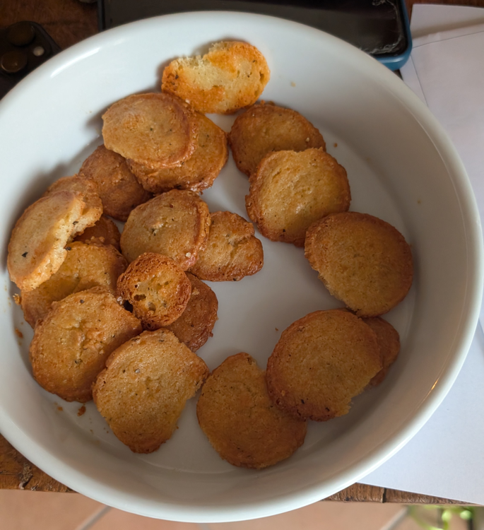 Photo de la recette Sablés au fromage