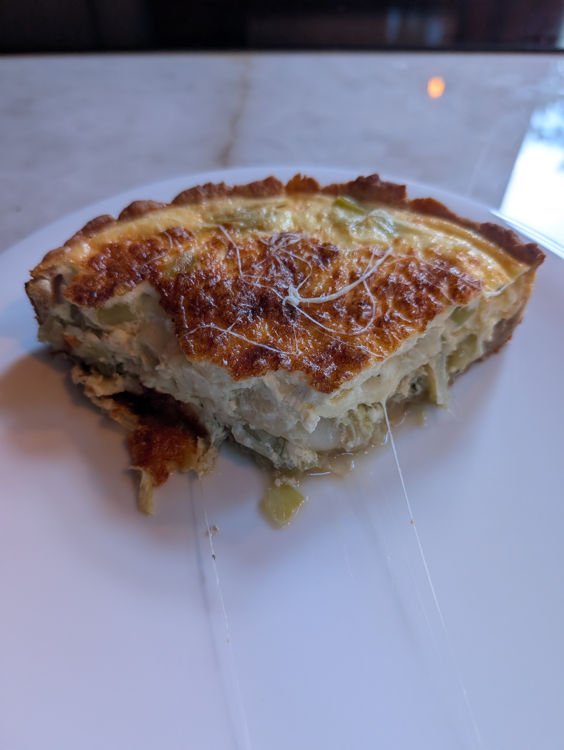 Photo de la recette Tarte aux poireaux